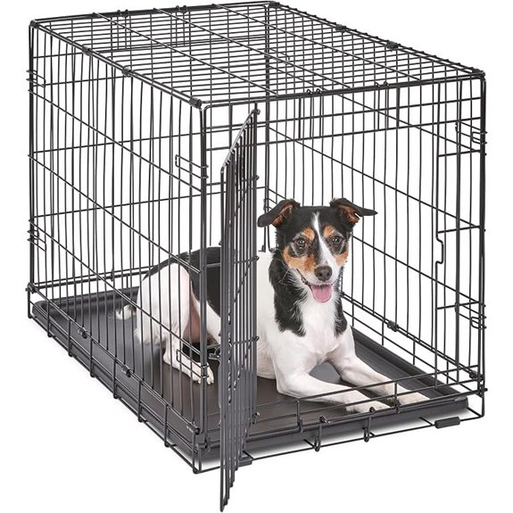 Midwest 30-Inch Single Door iCrate for Medium Breeds 21-40 lbs