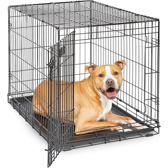 Midwest 36-Inch Single Door iCrate for Medium-Large Breeds 41-70 lbs