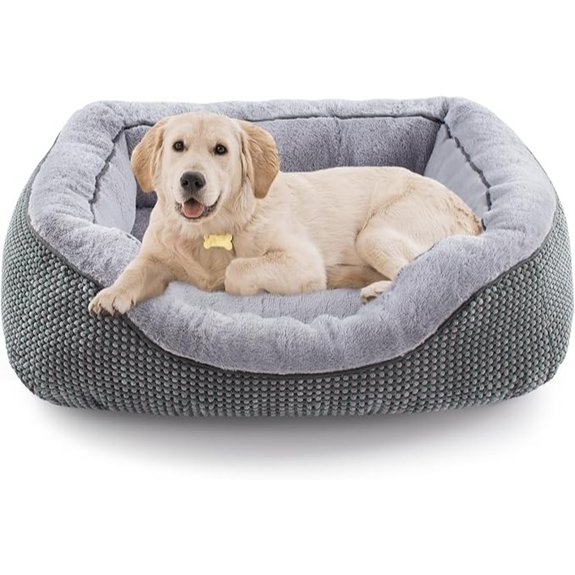 INVENHO Orthopedic Medium Dog Bed – Washable Warming Anti‑Slip (30x24x9)