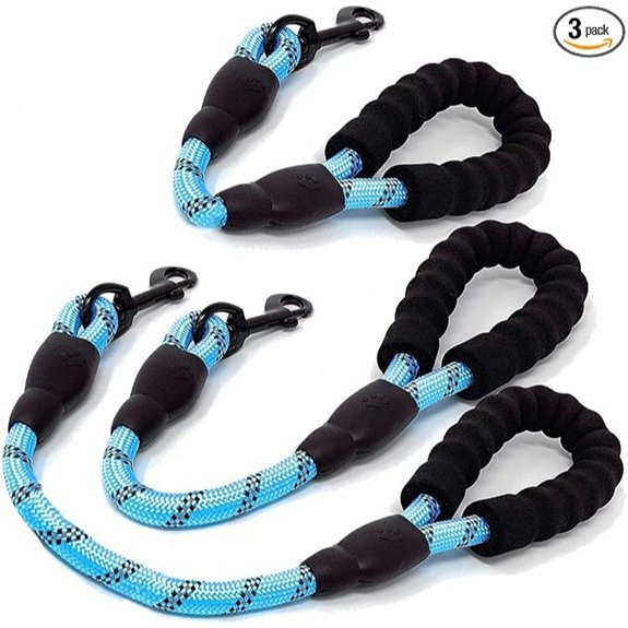 Cymiler Nylon Traffic Leash with Padded Handle