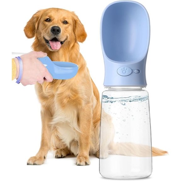 Mr. Pen- Portable Dog Water Bottle 19 oz Large