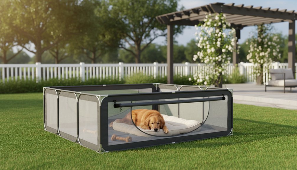 portable dog yard options