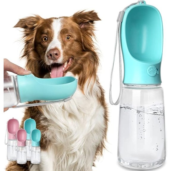 Kalimdor Portable Leak-Proof Dog Water Bottle (19oz)