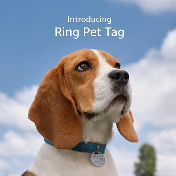 Ring Pet Tag with QR Code and Real-Time Alerts