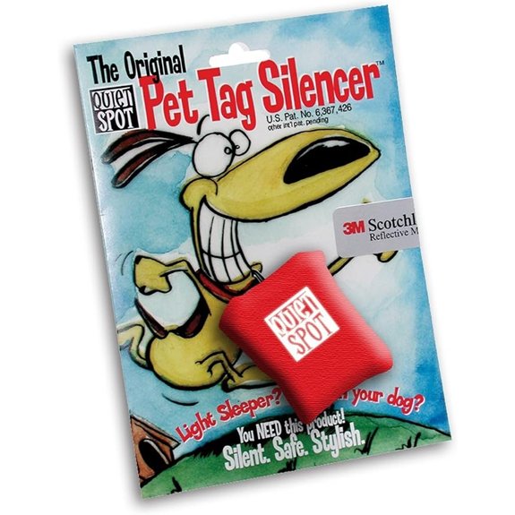 Pet Tag Silencer (Red)