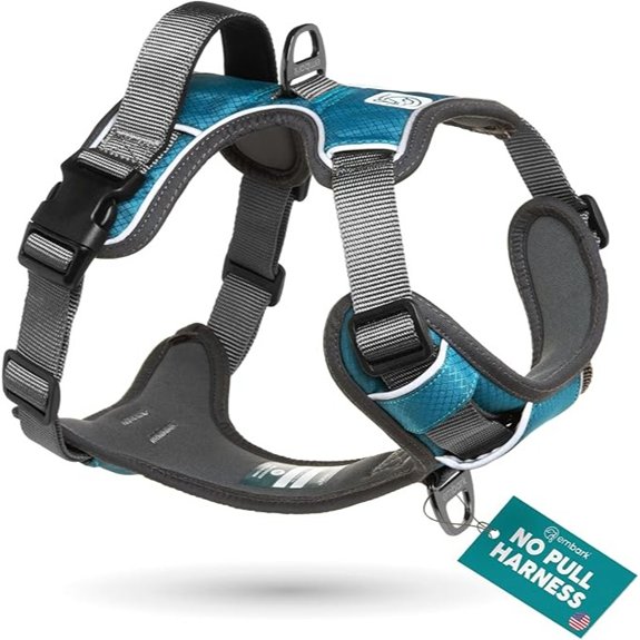 Embark No Pull Dog Harness Reflective Adjustable Training Vest No Choke