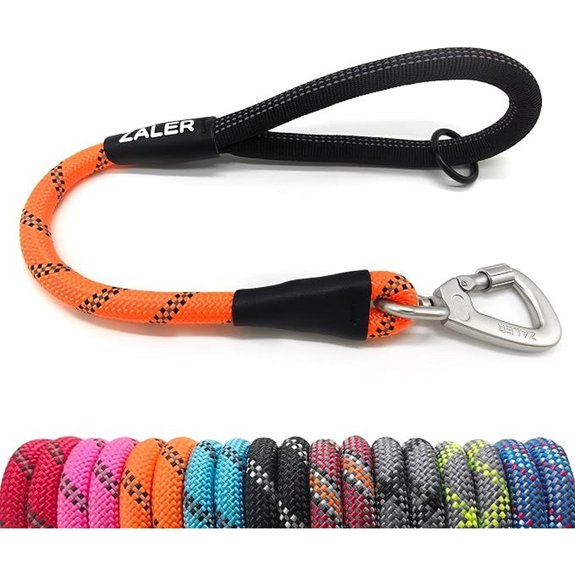 ZALER 18 Reflective Dog Leash for Large DogsZALER 18 Reflective Dog Leash for Large Dogs