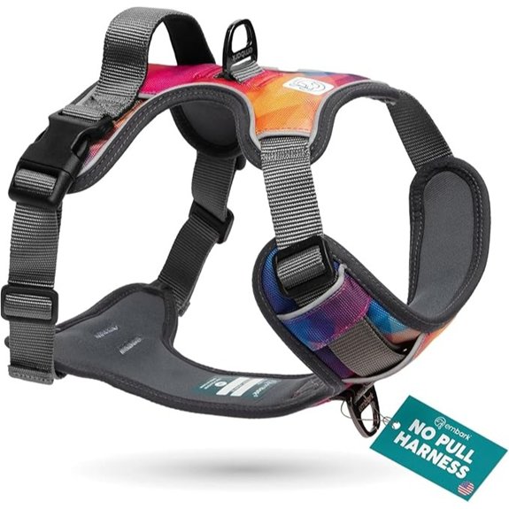 Embark No Pull Dog Harness Reflective Adjustable Training Vest No Choke