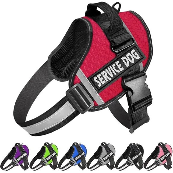 JSXD No-Pull Dog Harness with Reflective Nylon Vest