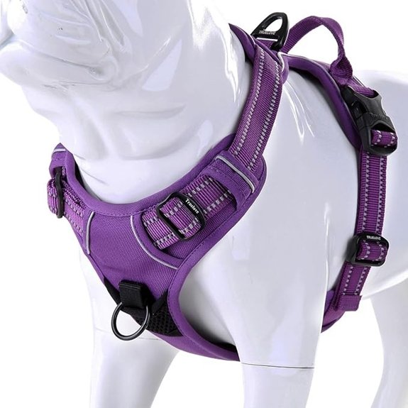 JUXZH Truelove No Pull Dog Harness with Reflective Vest