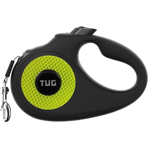 TUG 360° Reflective Retractable Dog Leash (16 ft)