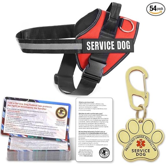 Opstin Service Dog Vest & ID Tag Set (All Sizes)