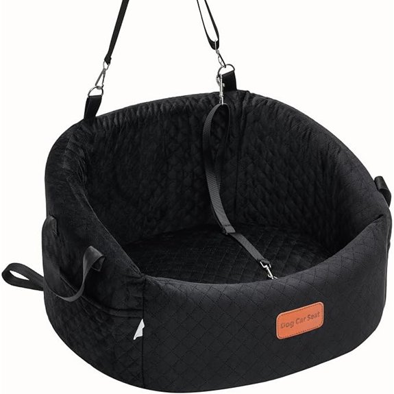 Dog Car Seat for Small Dogs Elevated Pet Booster Seat
