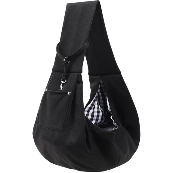 ARZQUT Dog and Cats Carrier Sling Small Pet Carrier with Storage Pocket