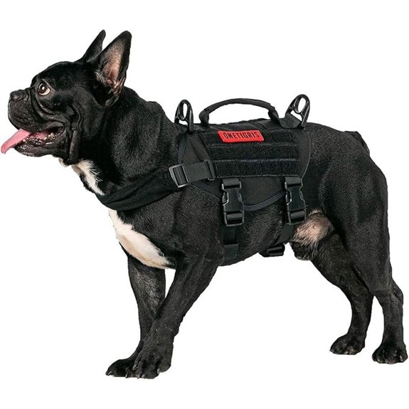 OneTigris Tactical Dog Harness XS Small Dog Vest with Handle