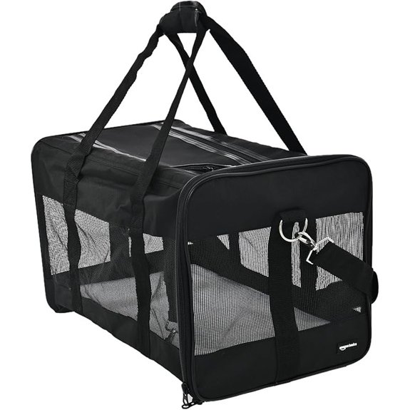 Amazon Basics Soft-Sided Pet Travel Carrier (22 lb)