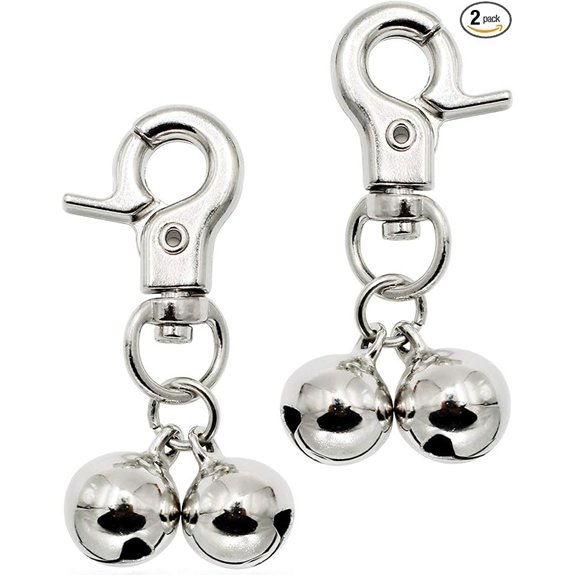 Stainless Steel Dog & Cat Bell Pack (2)