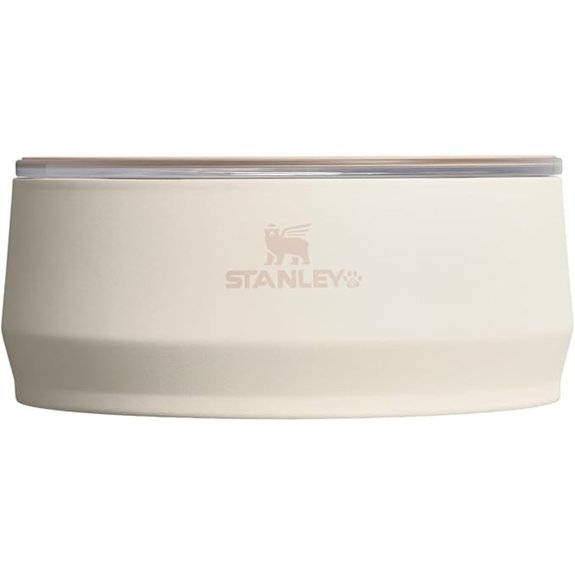 STANLEY Pet Bowl with Lid 24 oz (3 Cups) Cream