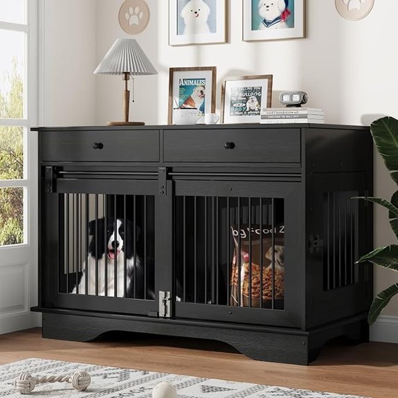 stylish dog crate furniture