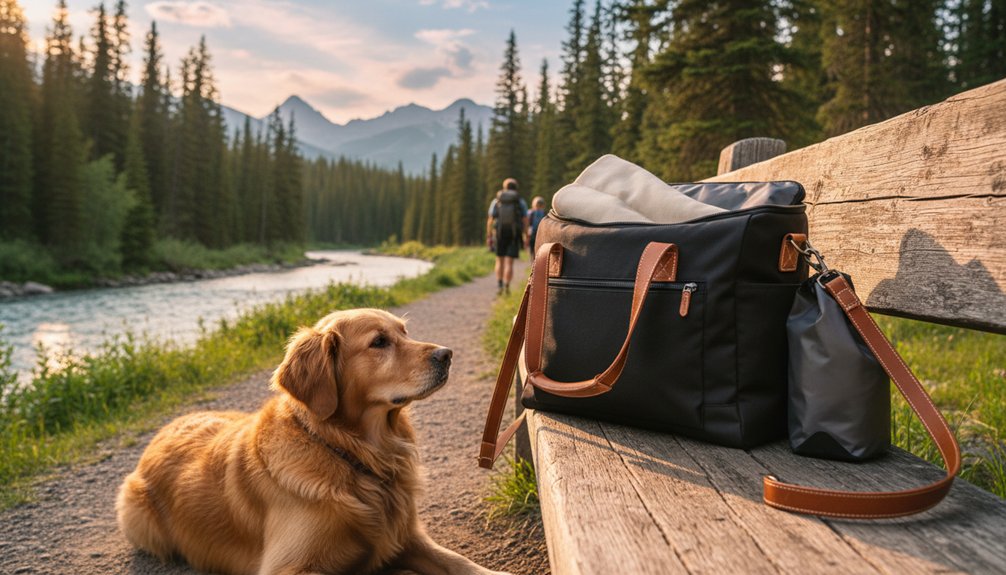 stylish dog travel bags