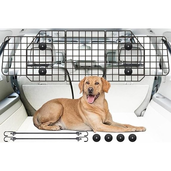 Gtongoko Heavy Duty Dog Car Barrier for SUVs