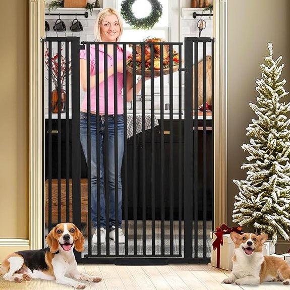 SHYUJAJIE 55 Inch Extra Tall Pet Gate for Cats