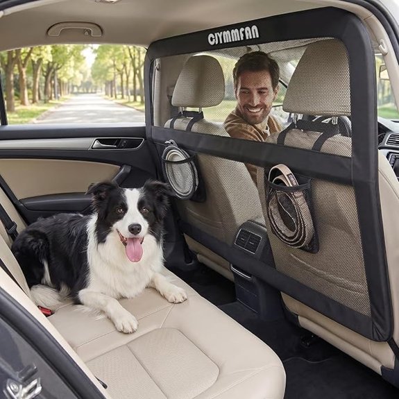 Dog Car Back Seat Barrier (Universal Fit)