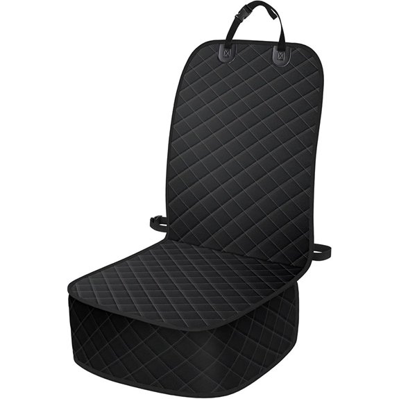 ELONGRIVER Dog Car Seat Covers Waterproof Front Seat Cover