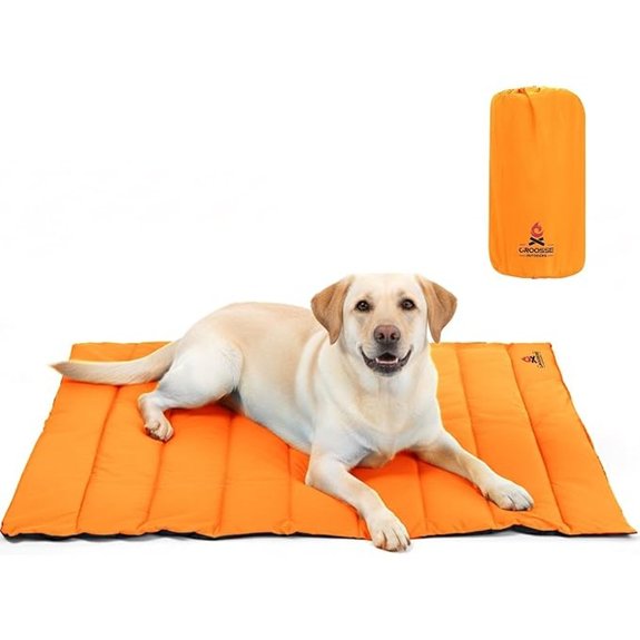 Waterproof Outdoor Dog Bed Foldable Travel Camping Dog Mat with Carry Bag