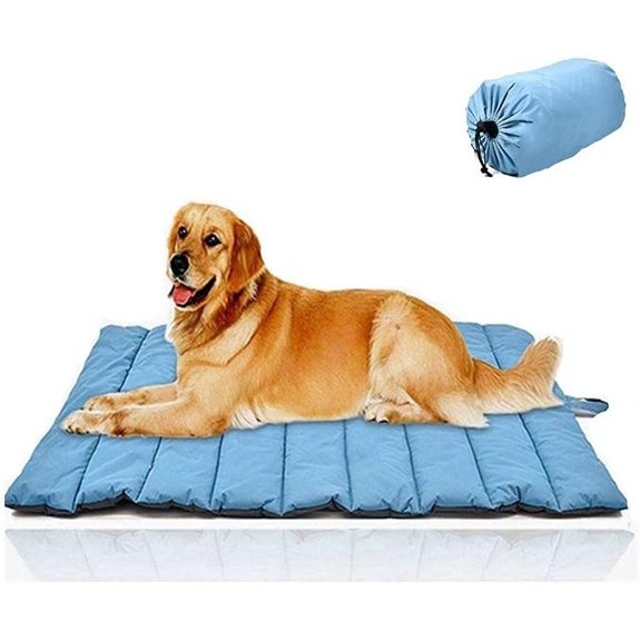 CHEERHUNTING Outdoor Waterproof Dog Bed – Large Portable Washable