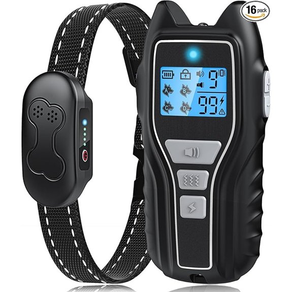 Dog Shock Collar with Remote Rechargeable Waterproof (4 Modes)
