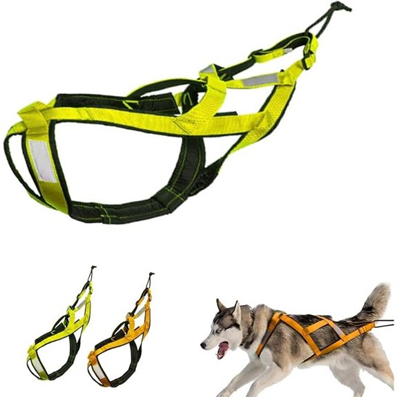 Waterproof Reflective Dog Sled Harness (XL)