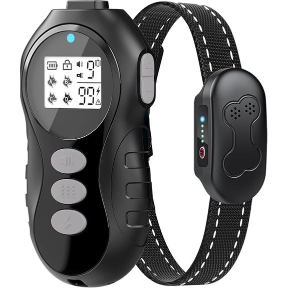 Dog Shock Collar with Remote Control IXP7 Waterproof Dog Training Collar