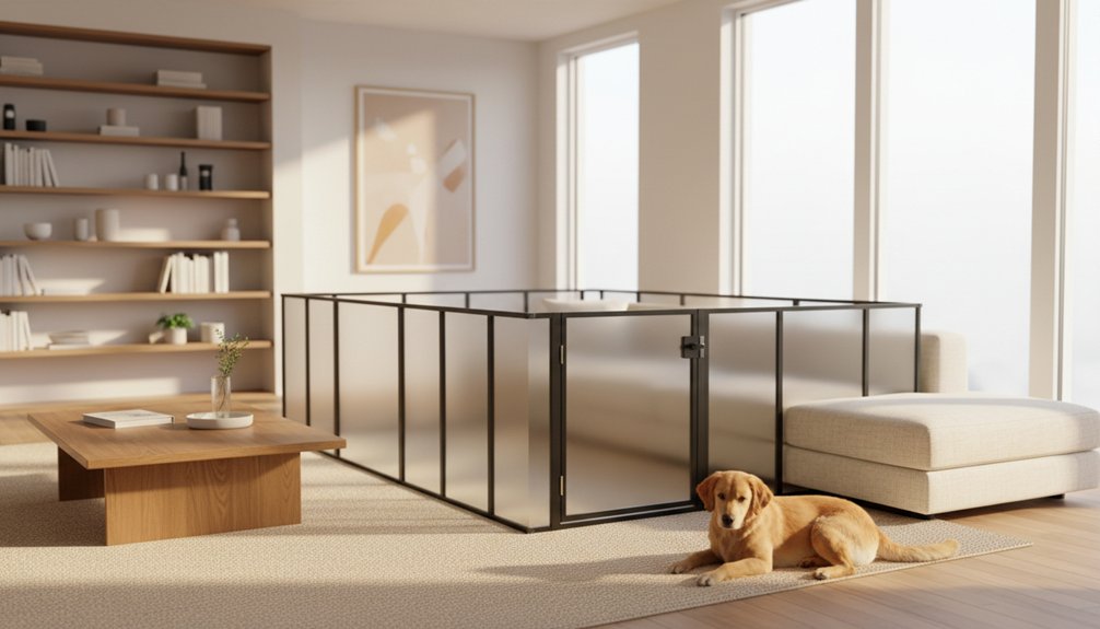 wide stylish pet gates