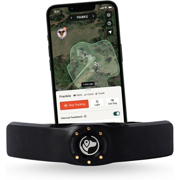 SpotOn Nova GPS Dog Fence Collar App-Controlled Wireless Fence