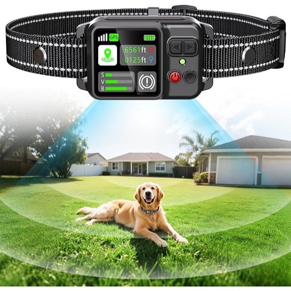 GPS Wireless Dog Fence Hidden & Electric Fence for Dogs