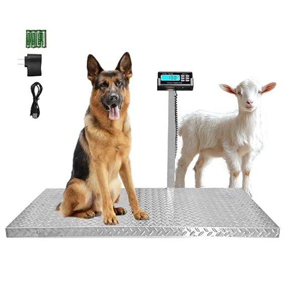1100lb Livestock Scale Ideal for Large Dog Small Medium Livestock
