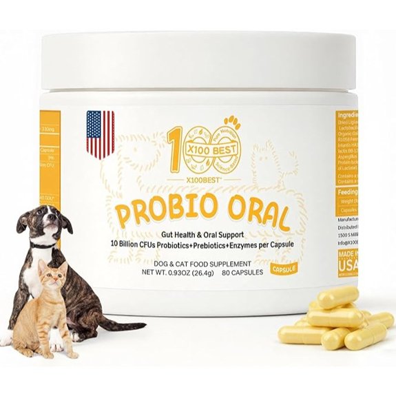 Oral Probiotics for Dogs 11 Strains Bad Breath Support