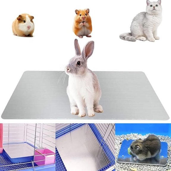 Rabbit Cooling Pad 12x8 in Self Cooling Mat