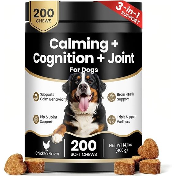 200-Count Calming Joint & Cognition Chews for Dogs