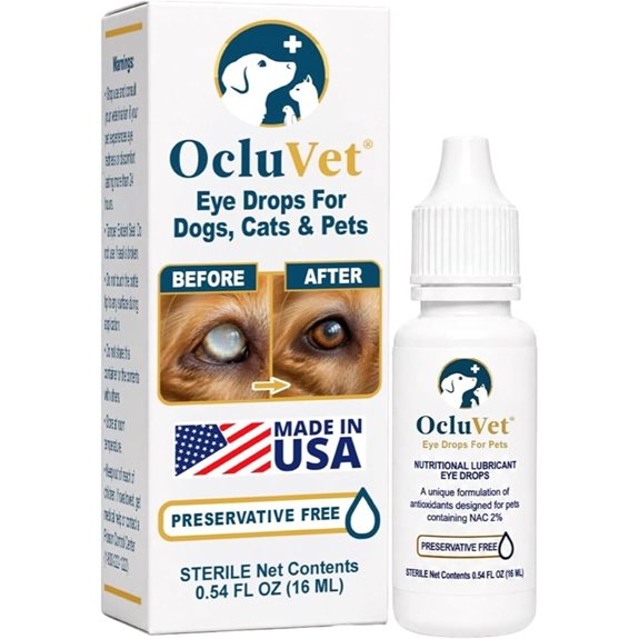 Pet Eye Drops for Dogs & Cats 2% NAC 16 mL