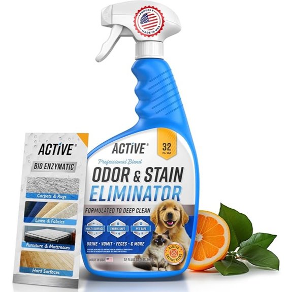 Pet Odor and Stain Eliminator Enzyme Cleaner 32 oz