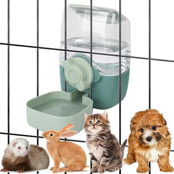 35oz Hanging Automatic Rabbit Water Dispenser