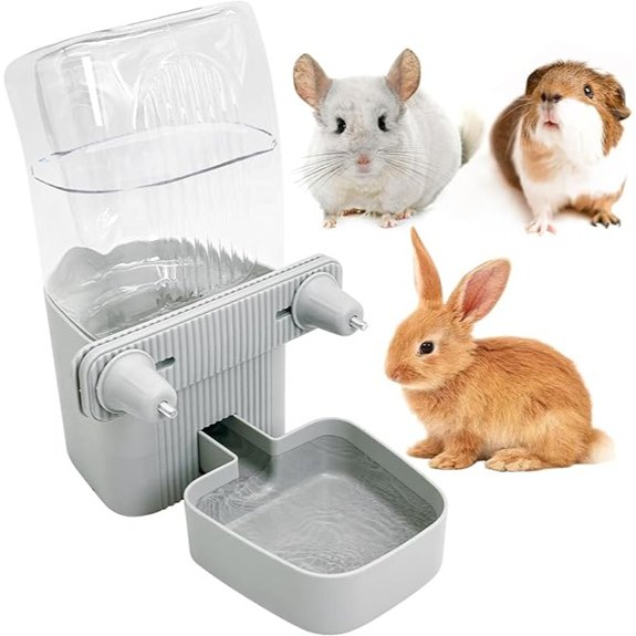 50 oz Rabbit Water Dispenser Bunny Water Bottle for Cage
