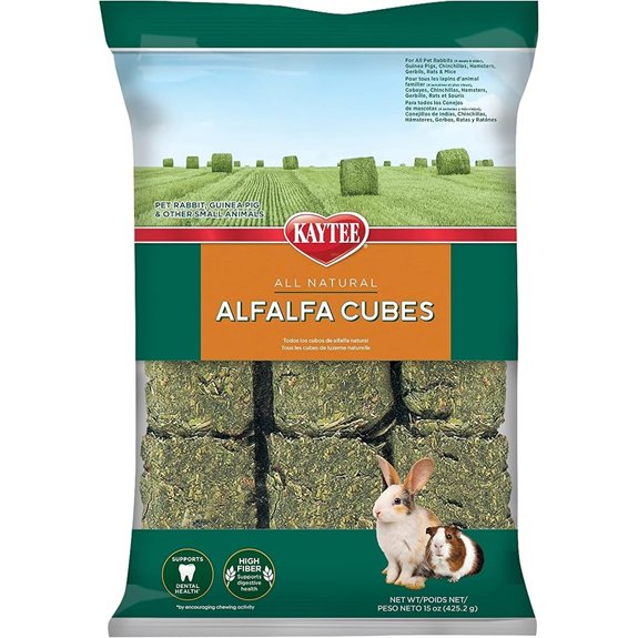 Kaytee Alfalfa Cubes for Rabbits and Guinea Pigs 15 Oz