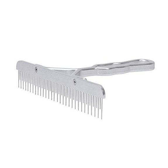 Weaver Leather Livestock Fluffer Comb Aluminum/Stainless Steel