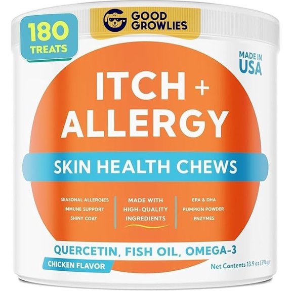 Dog Allergy Relief Chews - Anti-Itch Skin & Coat Supplement