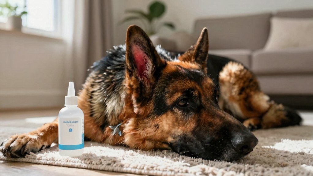 anti pseudomonal debridement and flushing