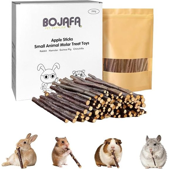 Apple Wood Treats for Rabbits Chinchillas and Small Animals