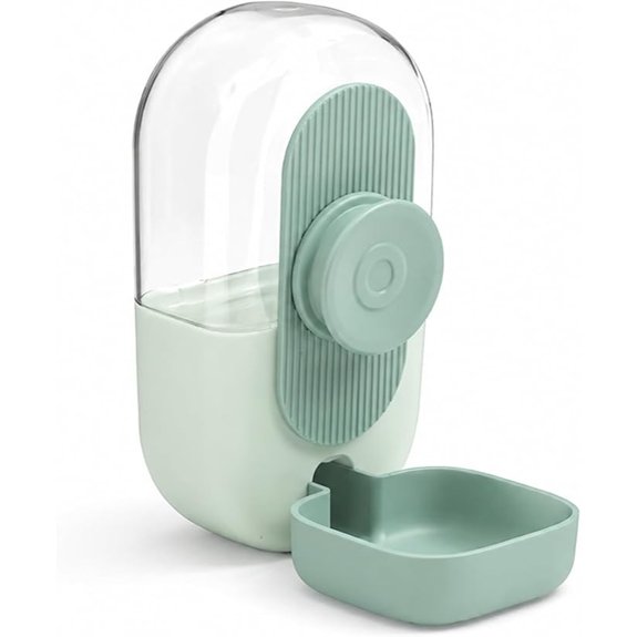 Hanging Self‑Flowing Pet Water Dispenser 800ml Automatic Rabbit Water Bowl